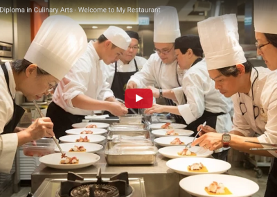 “My Restaurant”: Intermediate level ICDE students hosting guests