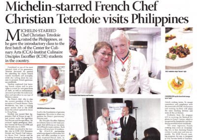 CCA Escoffier Business Mirror