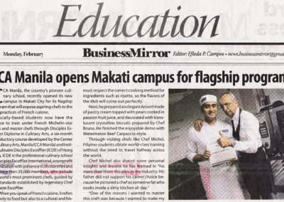 CCA Manila opens Makati campus for flagship program