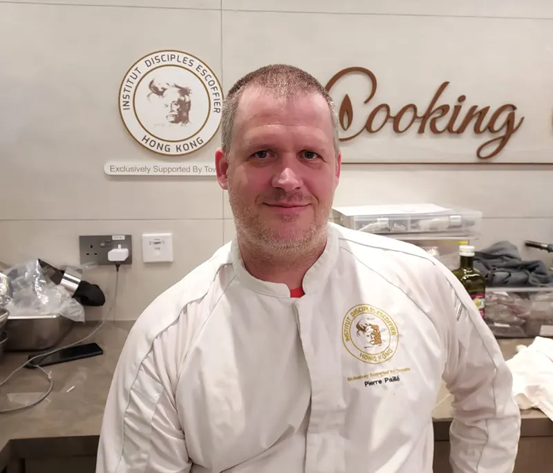 Pierre Paillé, Master Chef Instructor, Pastry, Hong Kong